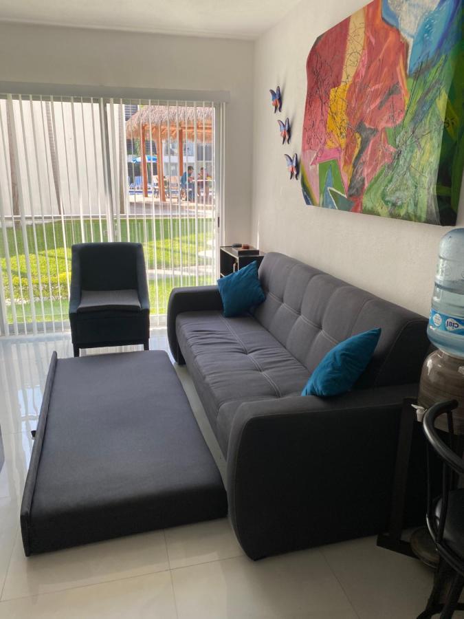 Cachito De Cielo, Departamento De Lujo 2 Habitaciones Y Alberca Manzanillo Esterno foto