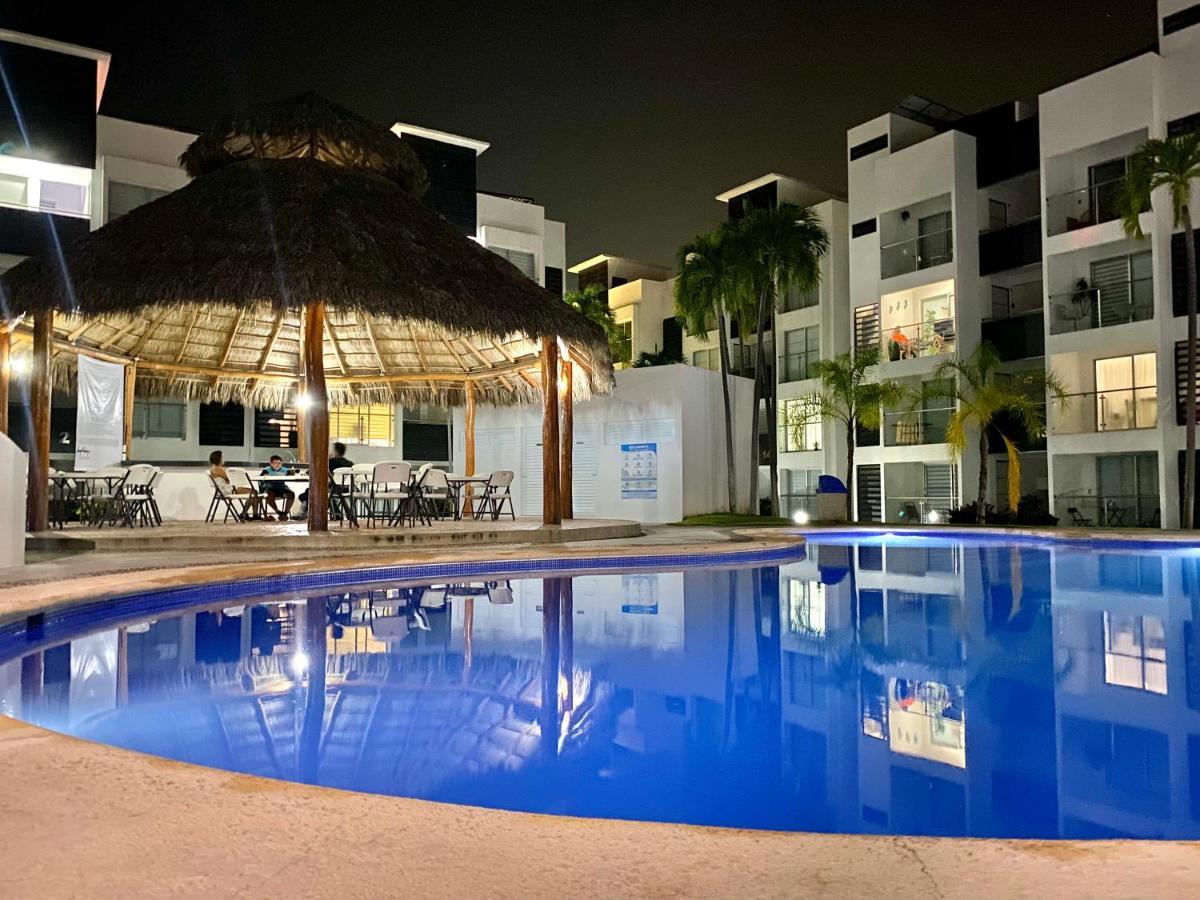 Cachito De Cielo, Departamento De Lujo 2 Habitaciones Y Alberca Manzanillo Esterno foto